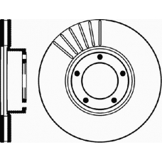 MDC449 MINTEX Тормозной диск