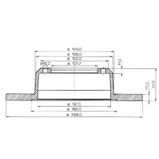 BDC3473 QUINTON HAZELL Тормозной диск