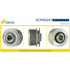 SCP90247.0 SANDO Ременный шкив, генератор
