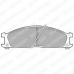 LP543 DELPHI Комплект тормозных колодок, дисковый тормоз