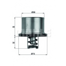 THD 1 82 MAHLE Термостат, охлаждающая жидкость