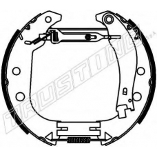 6398 TRUSTING Комплект тормозных колодок