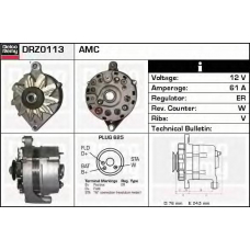 DRZ0113 DELCO REMY Генератор