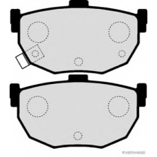 J3610508 HERTH+BUSS JAKOPARTS Комплект тормозных колодок, дисковый тормоз
