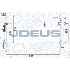 765M19 JDEUS Конденсатор, кондиционер