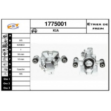 1775001 SNRA Тормозной суппорт