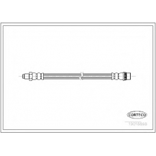 19018898 CORTECO Тормозной шланг