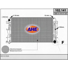 102.141 AHE Радиатор, охлаждение двигателя