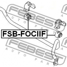 FSB-FOCIIF FEBEST Опора, стабилизатор