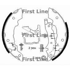 FBS092 FIRST LINE Комплект тормозных колодок