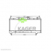 31-1119 KAGER Радиатор, охлаждение двигателя