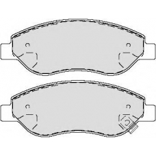 CBP31638 COMLINE Комплект тормозных колодок, дисковый тормоз