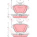 GDB1315 TRW Комплект тормозных колодок, дисковый тормоз