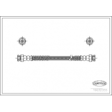 19032355 CORTECO Тормозной шланг