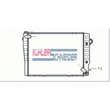 1402201 KUHLER SCHNEIDER Радиатор, охлаждение двигател