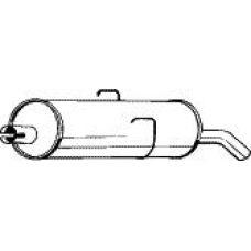 190-747 BOSAL Глушитель выхлопных газов конечный