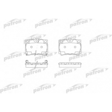 PBP1570 PATRON Комплект тормозных колодок, дисковый тормоз