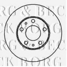 BBD5094 BORG & BECK Тормозной диск