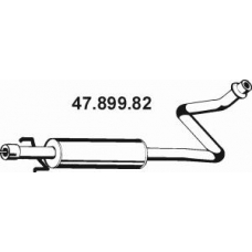 47.899.82 EBERSPACHER Средний глушитель выхлопных газов