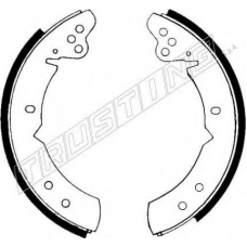 127.262 TRUSTING Комплект тормозных колодок
