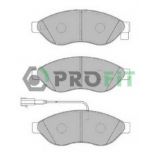 5000-1923 PROFIT Комплект тормозных колодок, дисковый тормоз