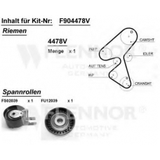 F904452V FLENNOR Комплект ремня грм