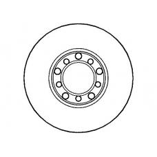 NBD 169 NATIONAL Тормозной диск