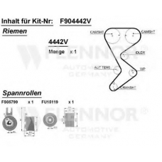 F904391V FLENNOR Комплект ремня грм