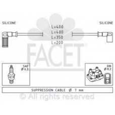 4.9527 FACET Комплект проводов зажигания