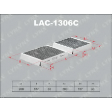 LAC1306C LYNX Фильтр салона