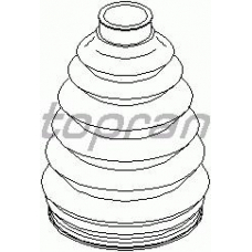 109 414 TOPRAN Пыльник, приводной вал