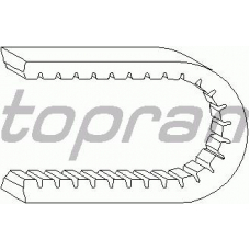 100 326 TOPRAN Клиновой ремень