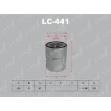 LC-441 LYNX Фильтр масляный