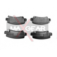 19-0449 MAXGEAR Комплект тормозных колодок, дисковый тормоз