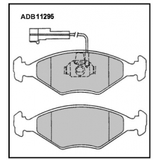 ADB11295 Allied Nippon Тормозные колодки