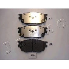 50305 JAPKO Комплект тормозных колодок, дисковый тормоз