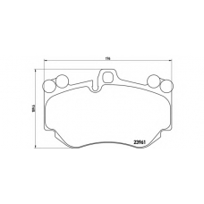 07.B314.19 BREMBO Комплект высокоэффективных тормозных колодок