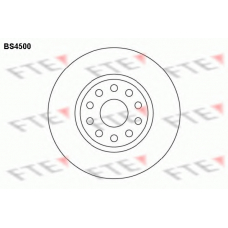 BS4500 FTE Тормозной диск