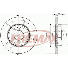 BD-4539 FREMAX Тормозной диск