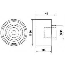 VKM 82501 SKF Подшипник натяжителя ремня