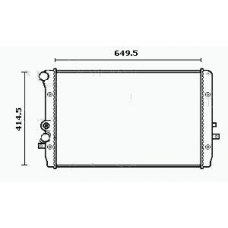 RM0402 EQUAL QUALITY Радиатор, охлаждение двигателя