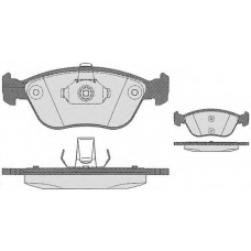 RA.0588.0 RAICAM Комплект тормозных колодок, дисковый тормоз