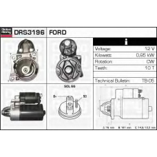 DRS3196 DELCO REMY Стартер