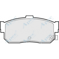 PAD784 APEC Комплект тормозных колодок, дисковый тормоз