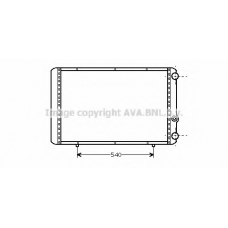 RTA2155 Prasco Радиатор, охлаждение двигателя