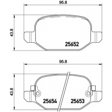 8DB 355 020-761 HELLA PAGID Комплект тормозных колодок, дисковый тормоз