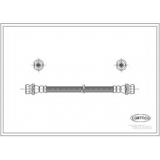 19033000 CORTECO Тормозной шланг