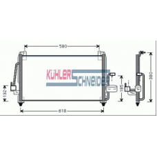 5220061 KUHLER SCHNEIDER Конденсатор, кондиционер