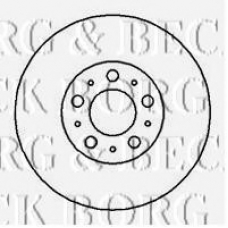 BBD4179 BORG & BECK Тормозной диск