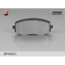 BP43021 FENOX Комплект тормозных колодок, дисковый тормоз
